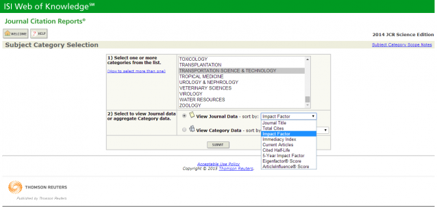 如何查询某个SCI期刊的影响因子及JCR分区排